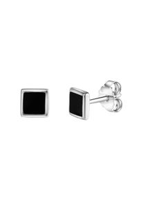 Vivance Damen Paar Ohrstecker "925-Sterling Silber rhodiniert", ONE-SIZE, Silber 925 (Sterlingsilber), weiß, Silber 925 (Sterlingsilber), Ohrringe