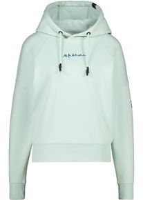 alife and kickin ALIFE & KICKIN Damen Kapuzensweatshirt "Damen JessyAK A", grün, Gr. S, 50% Baumwolle 50% Polyester, Sweatshirts