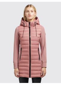 Khujo Damen Steppmantel "MITE", rosa, casual, Gr. S, unifarben, 100% Nylon, Mäntel