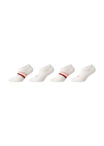 s.Oliver Kinder Sneakersocken "Sneakersocken 4er Pack", Gr. 35, grün, 70% Viskose 28% Polyamid 2% Elasthan, gestreift, Socken
