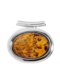 OSTSEE-SCHMUCK Damen Ketten-Anhänger "OSTSEE-SCHMUCK Anhänger Birte 24 mm Anhänger Birte 24 mm", 28 x 30mm, Silber 925 (Sterlingsilber), 5.0 g, weiß,