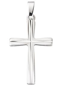Jobo Damen Kreuz-Anhänger "Anhänger Kreuz", Weißgold 585, weiß, Weißgold 585, Schmuckanhänger, 585 Weißgold