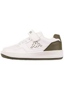 Kappa Kinder Sneaker, Gr. 29, weiß, Synthetik, Kunstfaser, mehrfarbig, sportlich, Schuhe, - extra easy: ohne Schnüren