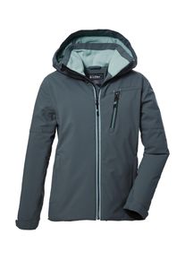 Killtec Kinder Outdoorjacke "KOW 169 GRLS JCKT", grün, sportlich, Gr. 152, 100% Polyester, Jacken