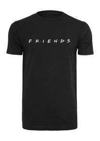 Merchcode Herren T-Shirt "Merchcode Herren Friends Logo Tee", schwarz, casual, Gr. XXXL, unifarben, 100% Baumwolle, Shirts
