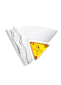 OSTSEE-SCHMUCK Damen Ketten-Anhänger "OSTSEE-SCHMUCK Anhänger Gleiter-Benita Anhänger Gleiter-Benita", 23 x 19mm, Silber 925 (Sterlingsilber), 3.1 g,