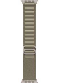 Apple Smartwatch-Armband "49mm Alpine Loop - Small", Watch Modelle 44mm, 45mm, 49mm, grün, Uhrenarmbänder