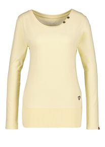 alife and kickin ALIFE & KICKIN Damen Langarmshirt "Damen ConnyAK A", braun, Gr. L, 65% Baumwolle 35% Polyester, Shirts