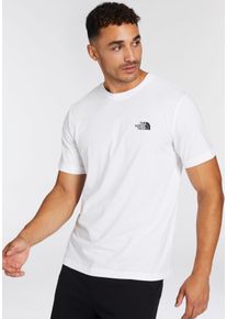 The North Face Herren T-Shirt "M SS SIMPLE DOME TEE", weiß, sportlich, Gr. XXL, unifarben, Jersey, Obermaterial: 60% Baumwolle, 40% Polyester, Shirts