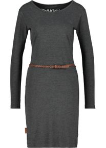 alife and kickin ALIFE & KICKIN Damen Jerseykleid "Damen ElliAK Long", schwarz, Gr. XXL, 65% Baumwolle 35% Polyester, Kleider