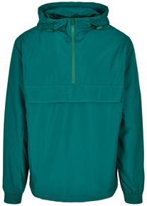 Urban Classics Herren Anorak "Urban Classics Herren Basic Pull Over Jacket", grün, casual, Gr. XXXL, unifarben, 100% Polyester, Jacken