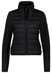 alife and kickin ALIFE & KICKIN Damen Sommerjacke "Damen RunaAK A", schwarz, Gr. L, 100% Polyamid, Jacken, Leichte Übergangsjacke aus Softshellmaterial
