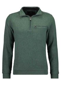 Ragman Herren Stehkragenpullover, grün, casual, Gr. 5XL, 60% Cotton 40% Polyester, Pullover