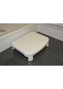Bad-Stufe Bischof, B:42cm H:11cm T:34cm, weiß, Kunststoff, Fußtritte, "Bad- und Treppenstufe"