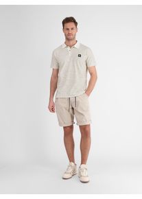 Lerros Herren Poloshirt "Lerros Herren Poloshirt, gestreift", weiß, Gr. S, 100% Baumwolle, Shirts