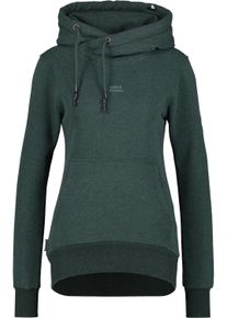 alife and kickin ALIFE & KICKIN Damen Kapuzensweatshirt "Damen SarahAK A", grün, Gr. XS, 50% Baumwolle 50% Polyester, Sweatshirts