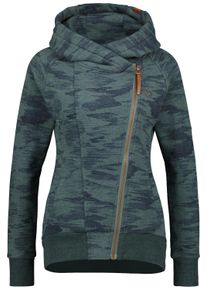 alife and kickin ALIFE & KICKIN Damen Kapuzensweatjacke "Damen SnakecharmerAK B", grün, Gr. XS, 50% Baumwolle 50% Polyester, Sweatjacken
