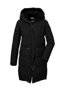 Killtec Damen Steppmantel "KOW 16 WMN QLTD PRK", schwarz, sportlich, Gr. 42, Oberstoff: 100% Polyester (recycelt), Futter: 100% Polyester,