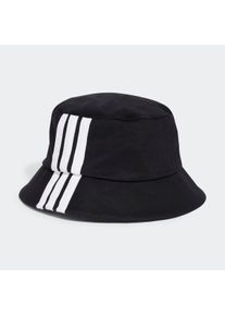 Herren Beanie "SPW 3S BUCKET", schwarz-weiß, sportlich, adidas Performance, Obermaterial: 100% Baumwolle, Mützen