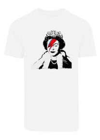 Merchcode Herren T-Shirt "Merchcode Herren Lizzie Stardust T-Shirt", weiß, casual, Gr. XXL, unifarben, 100% Baumwolle, Shirts