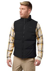 Jack Wolfskin Herren Daunenweste "NORDLICHT", schwarz, Gr. XXL, Obermaterial: 100% Polyamid. Futter: 100% Polyester. Wattierung: 80% Daunen, 20%