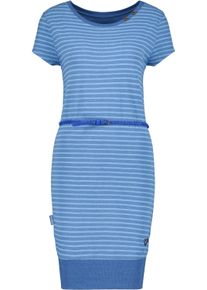 alife and kickin ALIFE & KICKIN Damen Blusenkleid "Damen CocoAK", blau, Gr. L, 65% Baumwolle 35% Polyester, Kleider