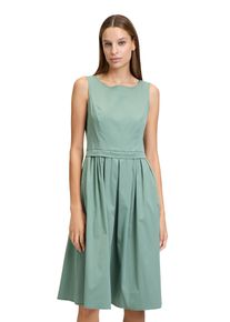 Vera Mont Damen Sommerkleid "Vera Mont Sommerkleid tailliert", grün, feminin, Gr. 46, Obermaterial: 75% Baumwolle, 22% Polyamid, 3% Elasthan.,
