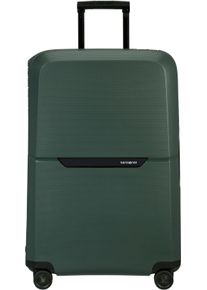 Samsonite Hartschalen-Trolley "MAGNUM ECO, verschiedene Größen und Farben", grün, Polypropylen, Koffer, Reisekoffer Trolley Aufgabegepäck