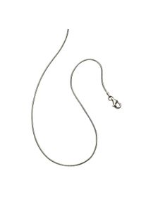 ZEEme Damen Collierkettchen "925/- Sterling Silber 42+5cm lang", 42 + 5cm, Silber 925 (Sterlingsilber), L: 47cm B: 1.1mm, weiß, Silber 925