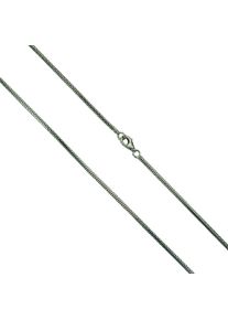 Vivance Damen Collierkettchen "925/- Silber rhod. Schlangenk. diamantiert", 50cm, Silber 925 (Sterlingsilber), L: 50cm B: 1.8mm, weiß, Silber 925