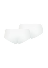 Puma Damen Hipster "Puma WOMEN SEAMLESS HIPSTER", Gr. L, weiß, Microfaser, Obermaterial: 83% Polyamid, 17% Elasthan, unifarben, Unterhosen, nahtlose