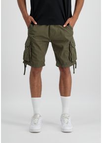 Herren Shorts "Alpha Industries Men - Shorts Stream Short", grün, Gr. 30, Alpha Industries, Obermaterial: 100% Baumwolle, Hosen