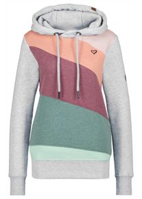 alife and kickin ALIFE & KICKIN Damen Kapuzensweatshirt "Damen LeniAK A", weiß, Gr. XS, 50% Baumwolle 50% Polyester, Sweatshirts
