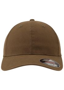Flexfit Damen Flex Cap "Flexfit Unisex Flexfit Garment Washed Cotton Dad Hat", grün, casual, Gr. S, unifarben, 98% Baumwolle, 2% Elasthan, Caps