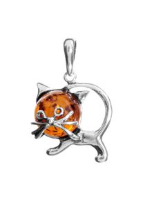 OSTSEE-SCHMUCK Damen Ketten-Anhänger "OSTSEE-SCHMUCK Anhänger Minka Anhänger Minka", 34 x 20mm, Silber 925 (Sterlingsilber), 3.0 g, weiß, Silber 925