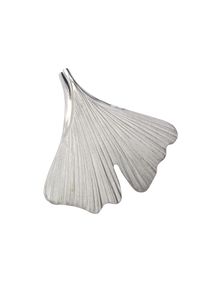 Vivance Damen Ketten-Anhänger "925/- Sterling Silber Ginkgo", ONE-SIZE, Silber 925 (Sterlingsilber), 2,1 g, weiß, Silber 925 (Sterlingsilber),