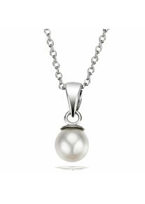 Goldmaid Damen Perlenkette, Silber 925 (Sterlingsilber), weiß, Silber 925 (Sterlingsilber), Halsketten