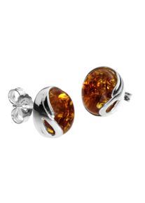 OSTSEE-SCHMUCK Damen Paar Ohrstecker "OSTSEE-SCHMUCK Ohrstecker Melanie Ohrstecker Melanie", 11 x 9mm, Silber 925 (Sterlingsilber), weiß, Silber 925
