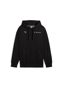 Puma Herren Hoodie "BMW MMS ESS+ HOODIE FLEECE", schwarz, sportlich, Gr. XL, unifarben, Fleece, Obermaterial: 68% Baumwolle, 32% Polyester,