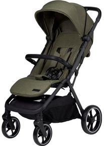 MOON Baby Kinder-Buggy "ZAC", grün, Polyester, Kinderwagen, inkl. Tragetasche und Regenschutz