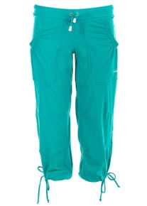 WINSHAPE Damen Sporthose "WBE6", grün, Gr. XS, 90% Baumwolle, 10% Elasthan, Hosen, 3/4-Trainingshose