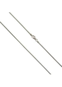 Vivance Damen Collierkettchen "925-/ Sterling Silber Schlangenkette", 55, L: 55cm, Silber 925 (Sterlingsilber), L: 55cm B: 1.4mm, weiß, Silber 925