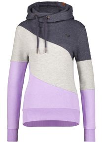 alife and kickin ALIFE & KICKIN Damen Kapuzensweatshirt "Damen StacyAK A", lila, Gr. S, 50% Baumwolle 50% Polyester, Sweatshirts