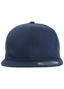 Flexfit Baby Flex Cap "Flexfit Snapback Pro-Style Twill Snapback Youth Cap", blau, casual, Gr. 2, unifarben, 60% Baumwolle, 40% Polyester, Caps