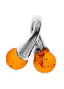 OSTSEE-SCHMUCK Damen Ketten-Anhänger "OSTSEE-SCHMUCK Anhänger Doppelkelch Anhänger Doppelkelch", 14 x 10mm, Silber 925 (Sterlingsilber), 1.1 g, weiß,