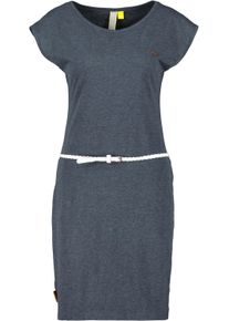 alife and kickin ALIFE & KICKIN Damen Jerseykleid "Damen ElliAK", blau, Gr. XXL, 65% Baumwolle 35% Polyester, Kleider