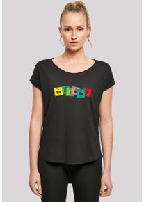 F4NT4STIC Damen T-Shirt "Big Bang Theory Bazinga", schwarz, casual, Gr. S, Obermaterial: 100% Baumwolle, Shirts, Damen,Premium
