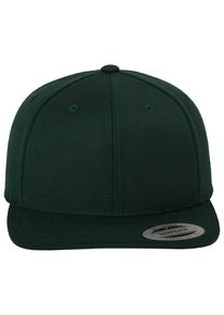 Flexfit Damen Flex Cap "Flexfit Unisex Classic Snapback", grün, casual, unifarben, 80% Polyacryl, 20% Wolle, Caps