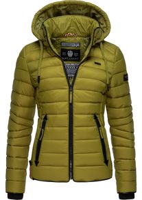 Navahoo Damen Steppjacke "Lulana", grün, casual, Gr. XS, Oberstoff: 100% Nylon, Futter: 100% Polyester, Wattierung: 100% Polyester, Ärmelfutter: 100%
