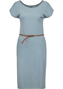 alife and kickin ALIFE & KICKIN Damen Sommerkleid "Damen ElliAK A", blau, Gr. XS, 65% Baumwolle 35% Polyester, Kleider